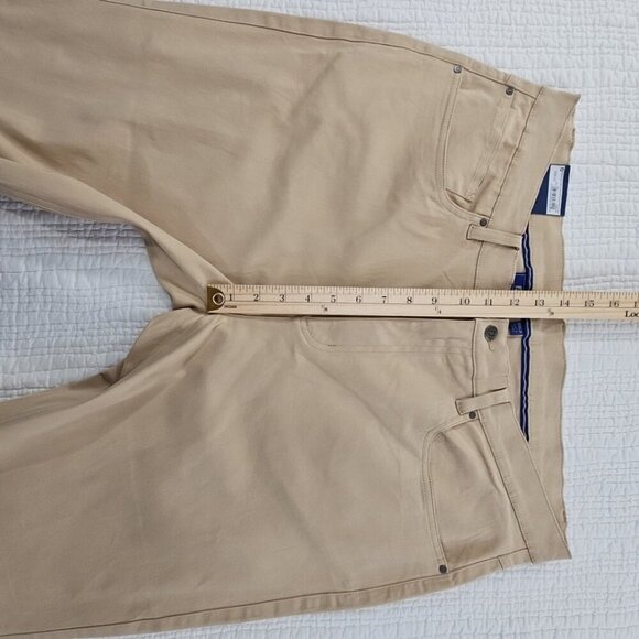 NEW Footjoy Pants Men's 38x34 Tan NWT Sueded Cotton Twill 5 Pocket Straight Leg - Picture 5 of 16